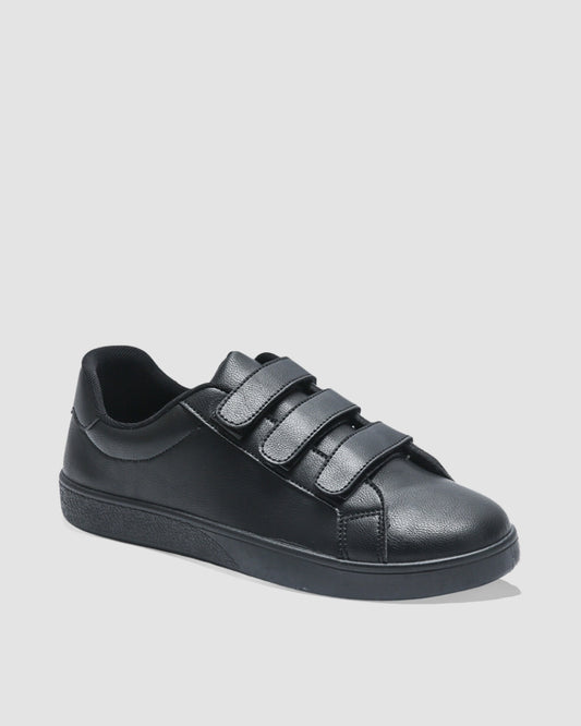 Black Velcro Strap Sneaker