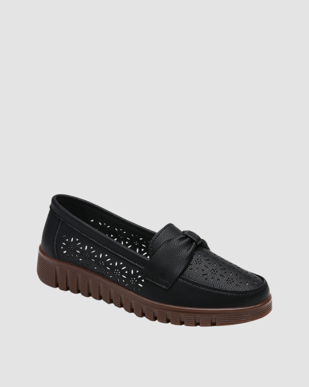 Breezy Comfort Black Laofers