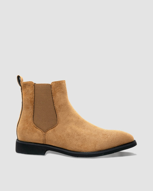 Brown Suede Chelsea Boot