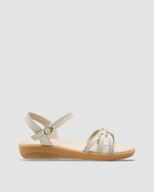 Off-white Wedge Sandal