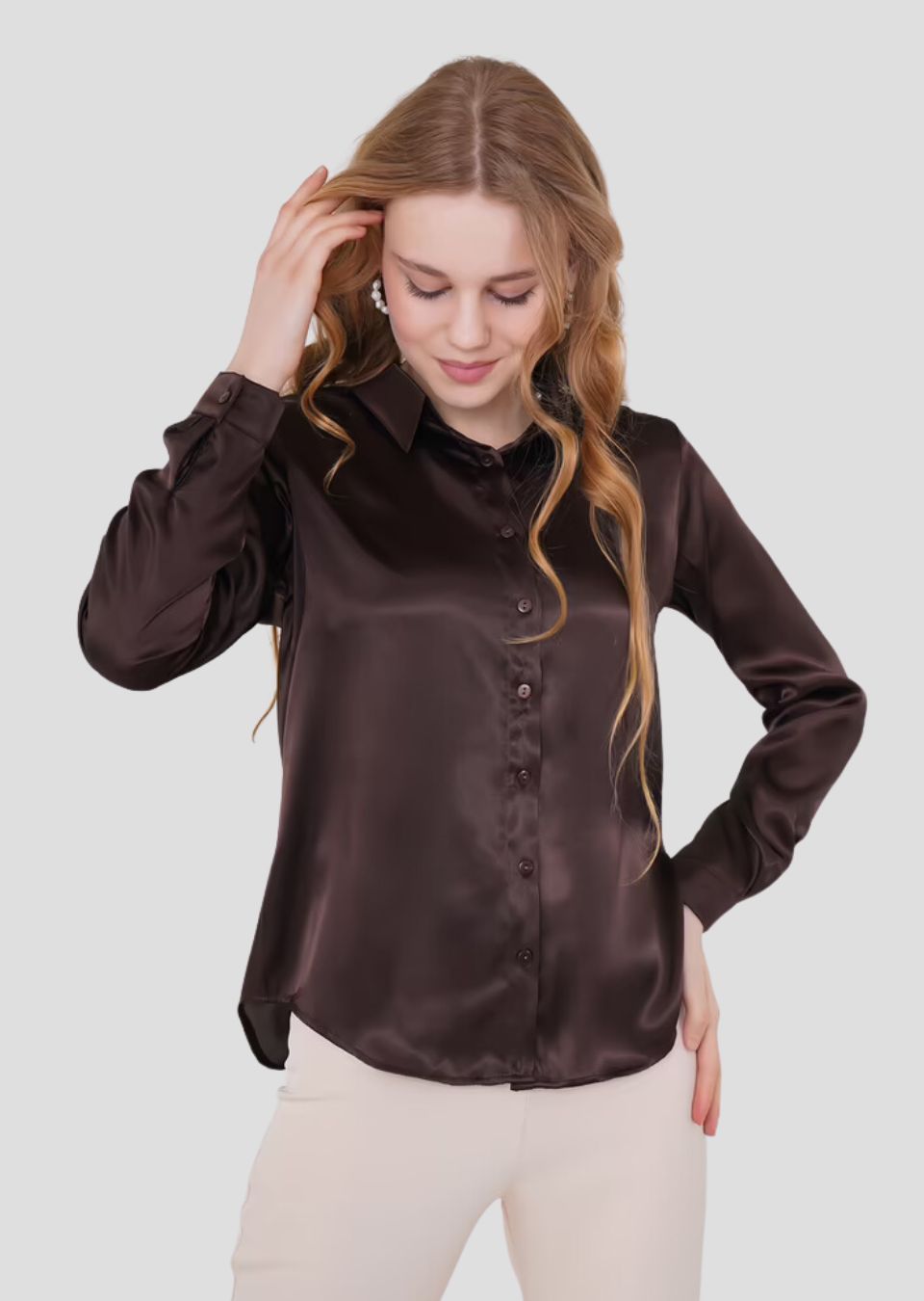 Silhouette Brown Shirt