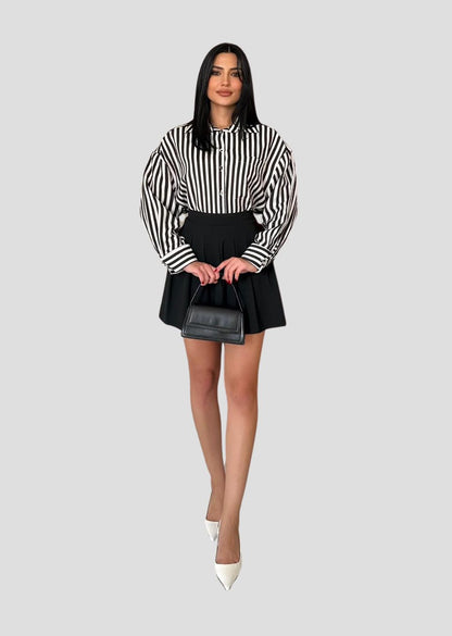 Oversize Striped Shirt