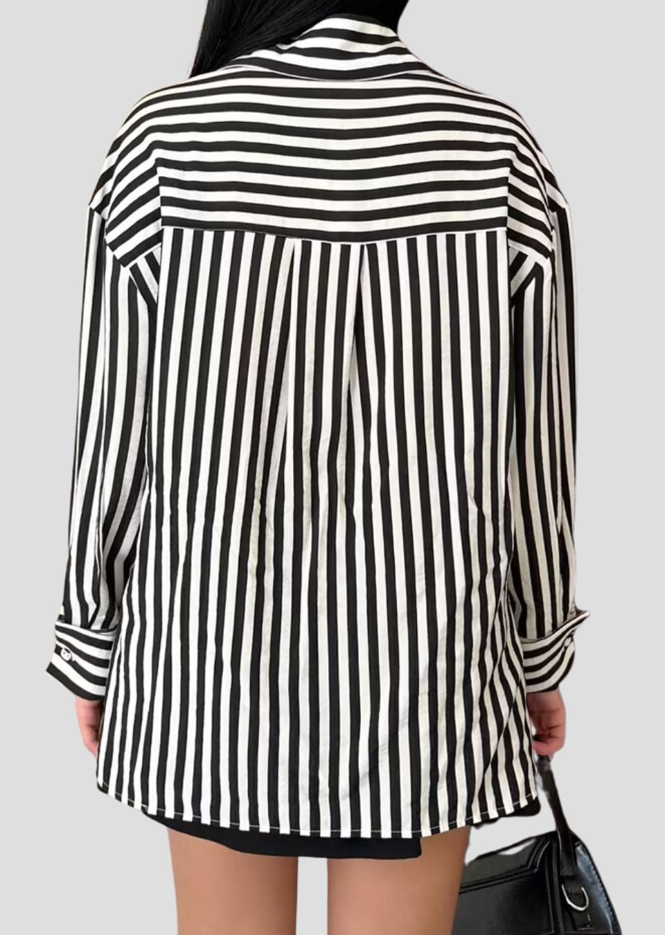 Oversize Striped Shirt